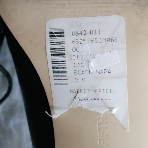 SAKS FIFTH AVENUE Cassidy Too Black High Heels Size 9 - Picture 7 of 11